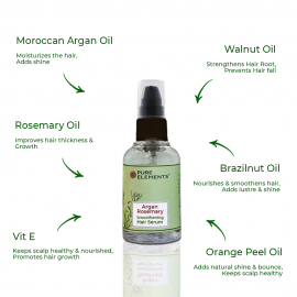 Argan Rosemary Smoothening Hair Serum