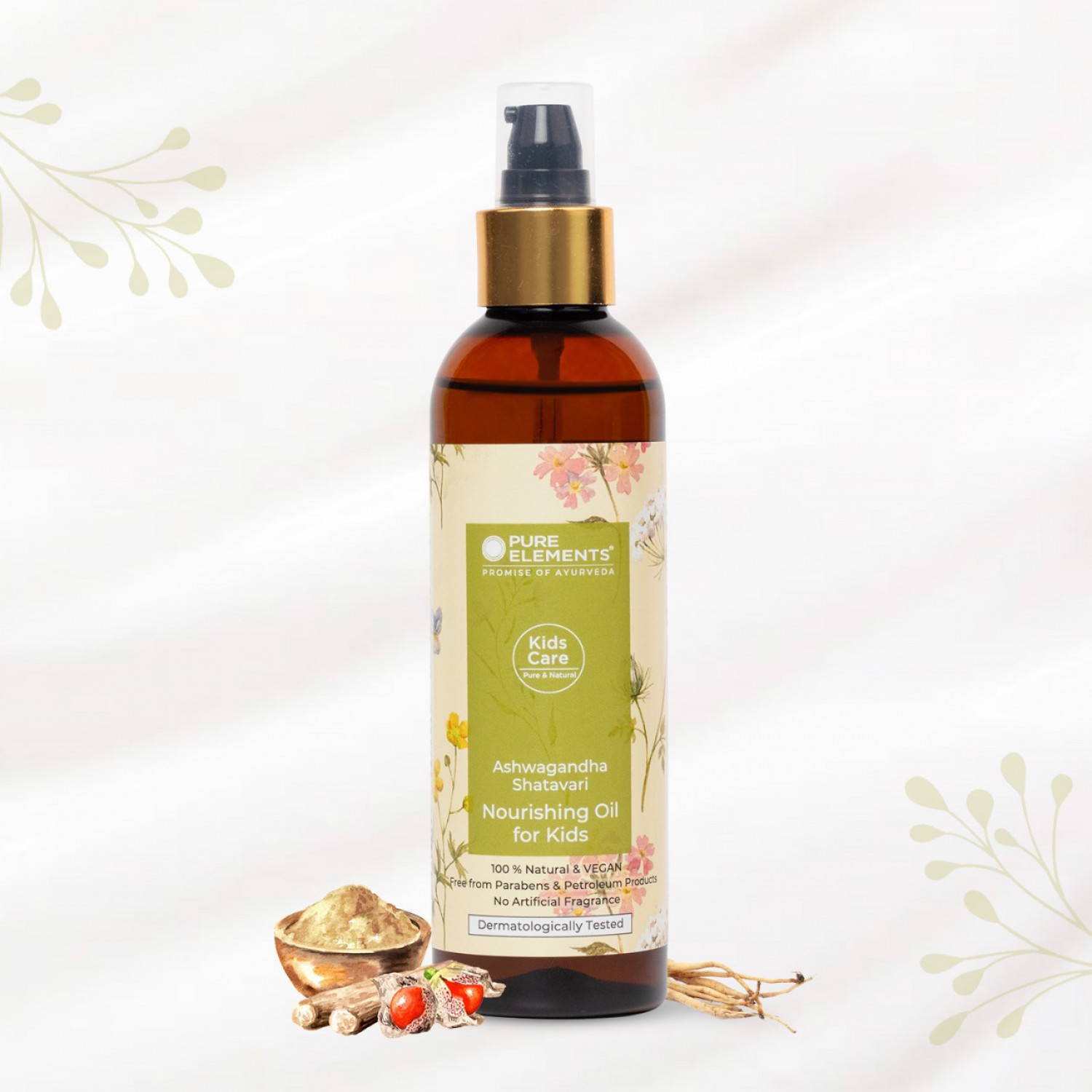 Ashwagandha Shatavari Nourishing Oil for Kids 