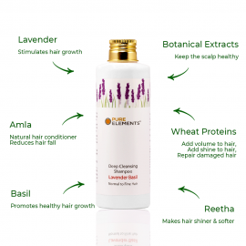 Lavender Basil Deep Cleansing Shampoo