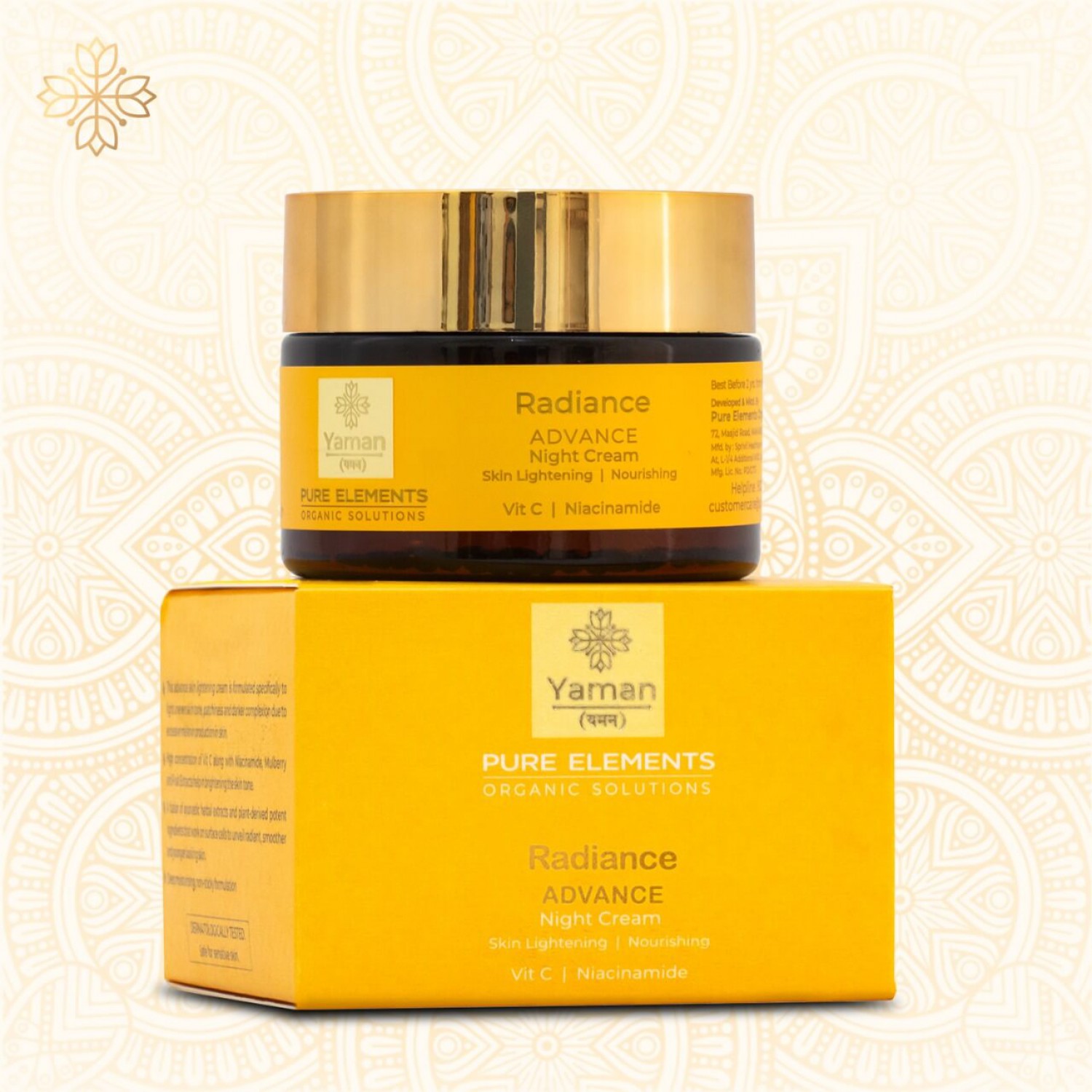 Radiance Advance Ultralight Night Cream with Vit C & Niacinamide